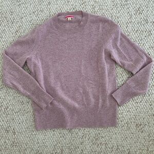 J. Crew Cashmere Sweater - Soft Lavender